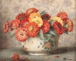 Lote 124: FILLIARD, Ernest  'VASO CON FLORES'