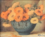Lote 127: FILLIARD, Ernest  'CENTRO CHINO CON FLORES'