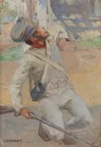 Lote 175: RIPAMONTE, Carlos P. 'LA CAIDA DEL VALIENTE'