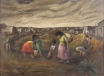 Lote 109: DOTTORI, Luis 'PAISAJE Y FIGURAS' 
