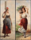 Lote 238: 'MUJERES. FONDOS DE PAISAJE' 'MUJERES. FONDOS DE PAISAJE'