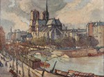 Lote 269: WILDER, André 'ABSIDE DE NOTRE DAME'