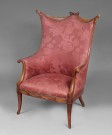 Lote 147: SILLON INGLES EDUARDIANO ESTILO ADAM. SILLON INGLES EDUARDIANO ESTILO ADAM.