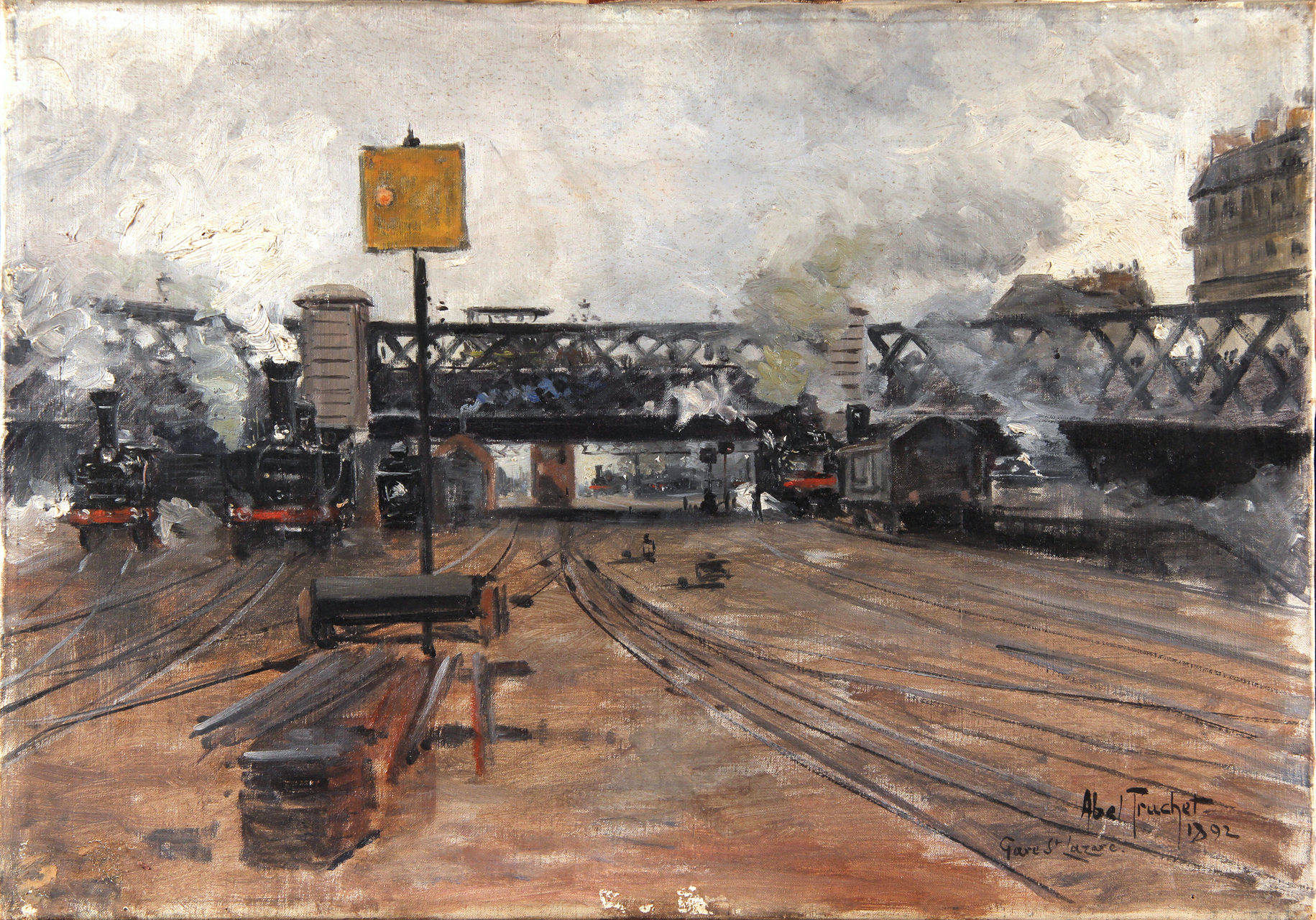 TRUCHET, Abel 'GARE ST. LAZARE'