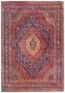 Lote 365: ANTIGUA ALFOMBRA PERSA ISPAHAN DE LANA TEJIDA A MANO. ANTIGUA ALFOMBRA PERSA ISPAHAN DE LANA TEJIDA A MANO.