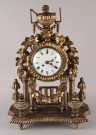 Lote 739: ANTIGUO RELOJ FRANCES DE APOYO CON SONERIA. ANTIGUO RELOJ FRANCES DE APOYO CON SONERIA.