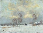 Lote 33: WITJENS STEPHAN, Jacques 'PAISAJE NEVADO'