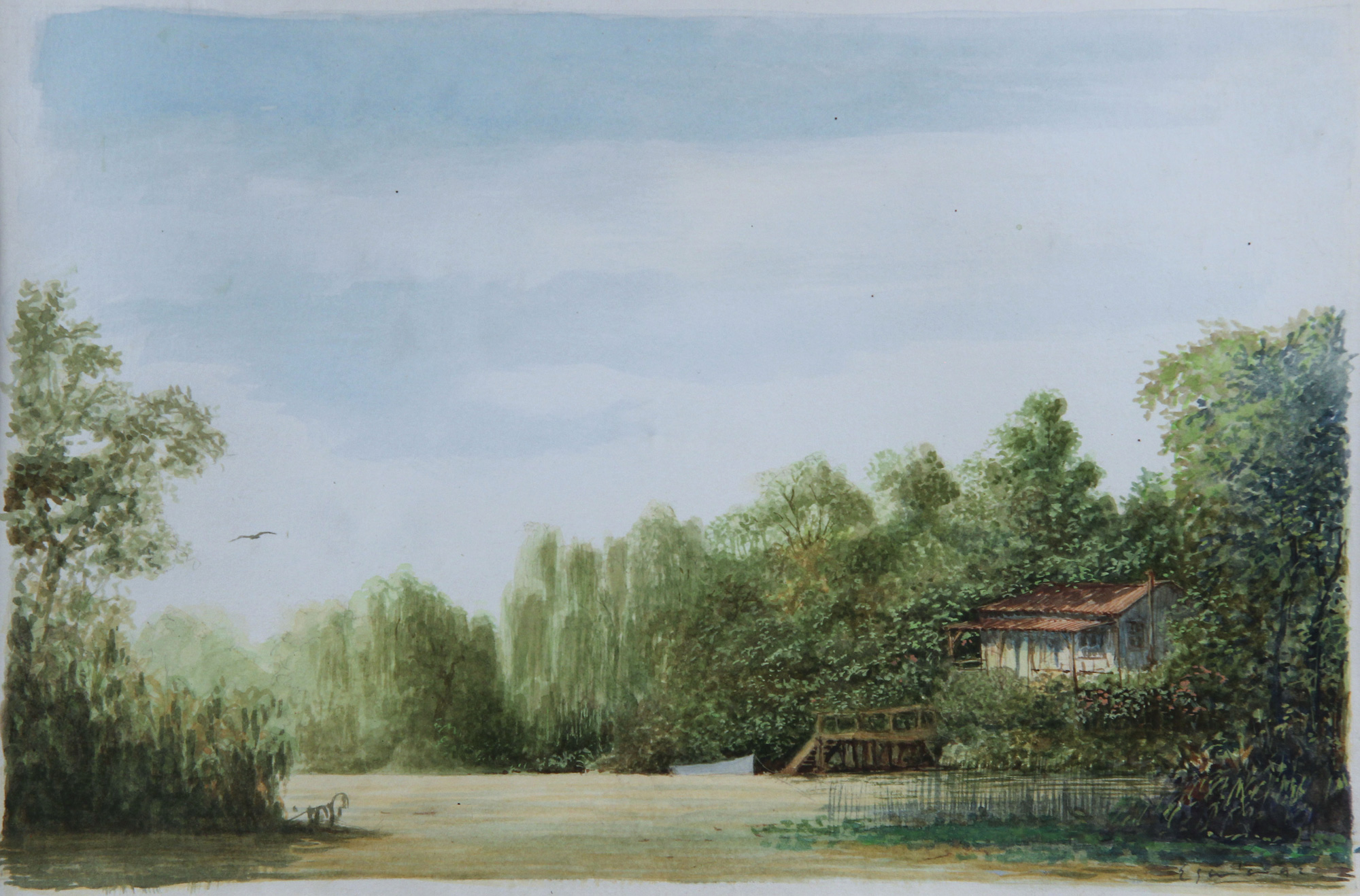 EGUIA, Fermín 'PAISAJE DEL TIGRE' 