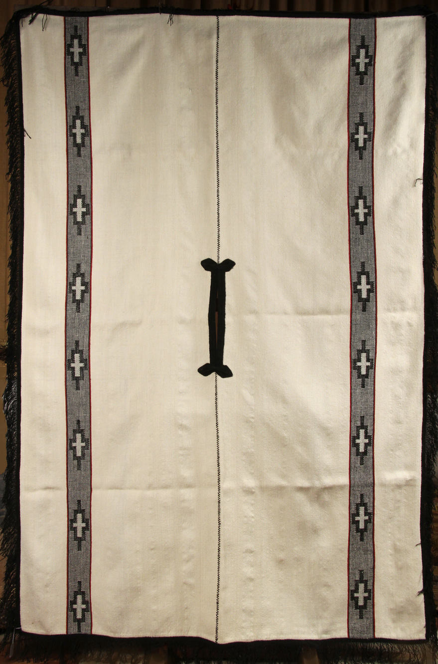  PONCHO CATAMARQUEÑO DE LANA.