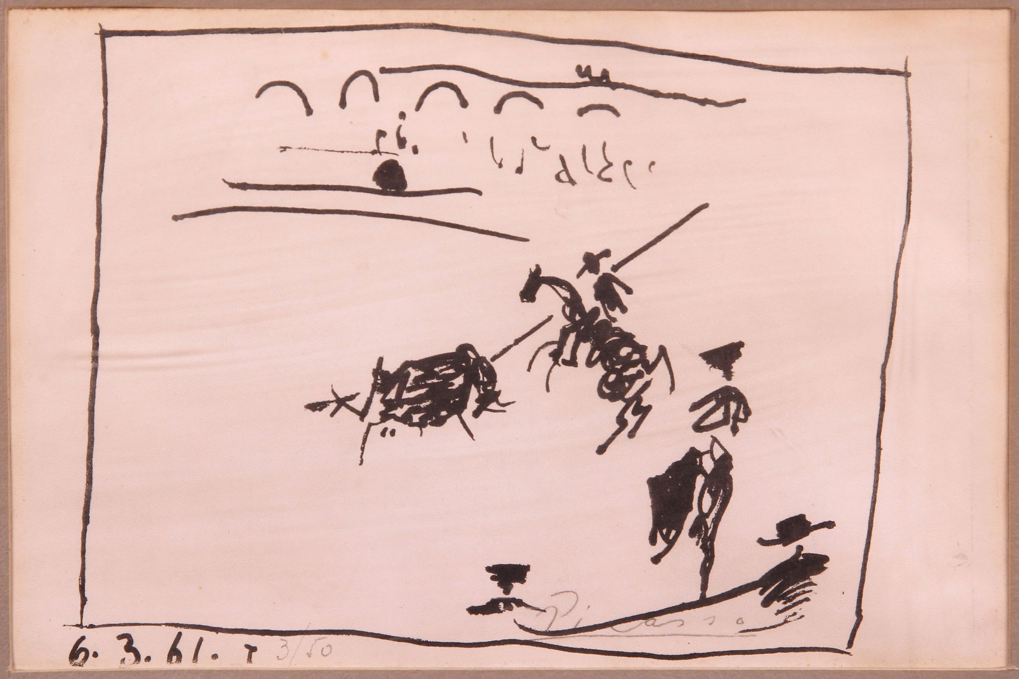  'A LOS TOROS AVEC PICASSO'