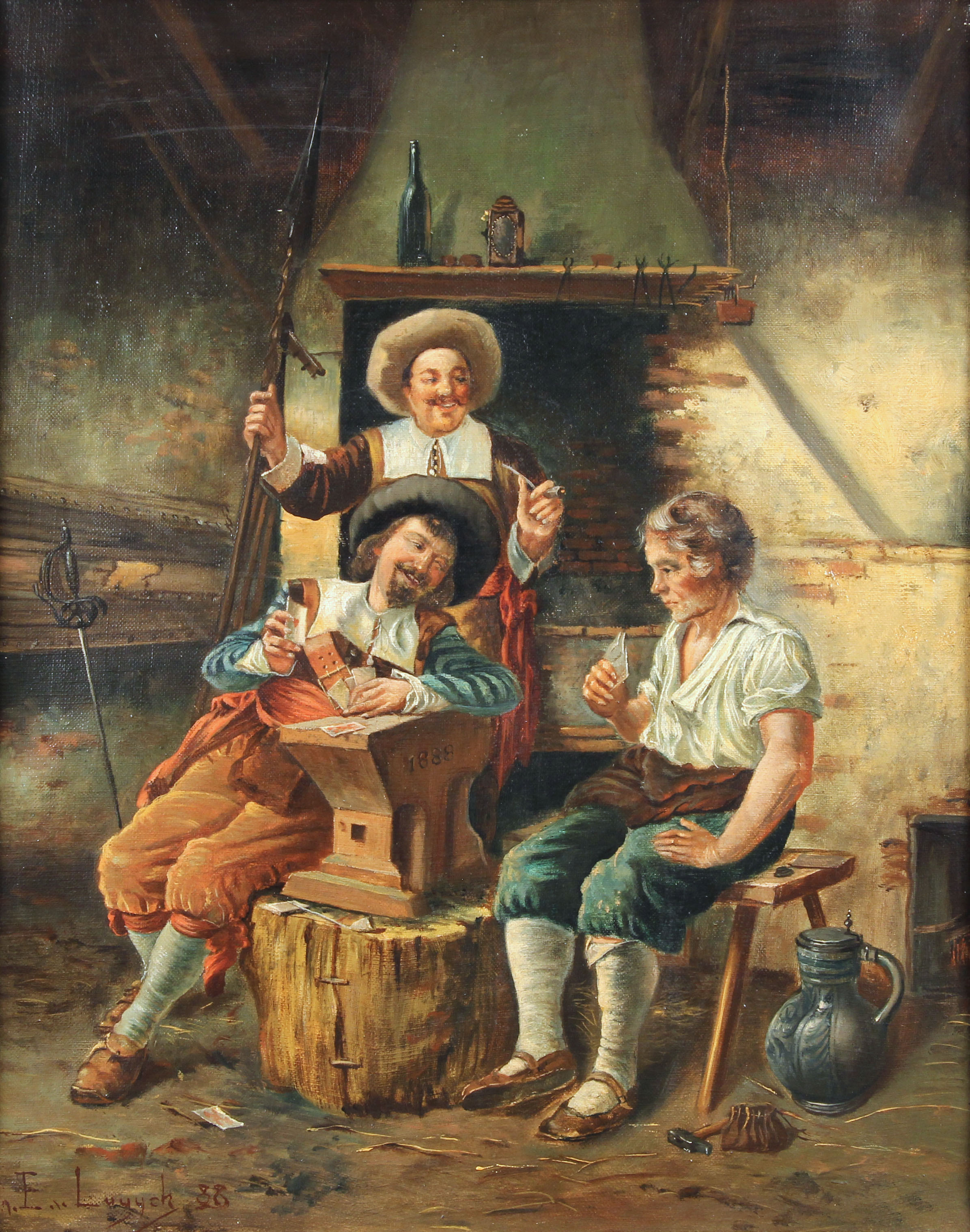  'JUGADORES DE CARTAS'