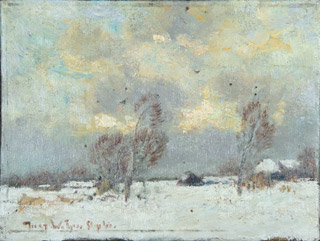 Lote 48: WITJENS STEPHAN, Jacques 'PAISAJE NEVADO'