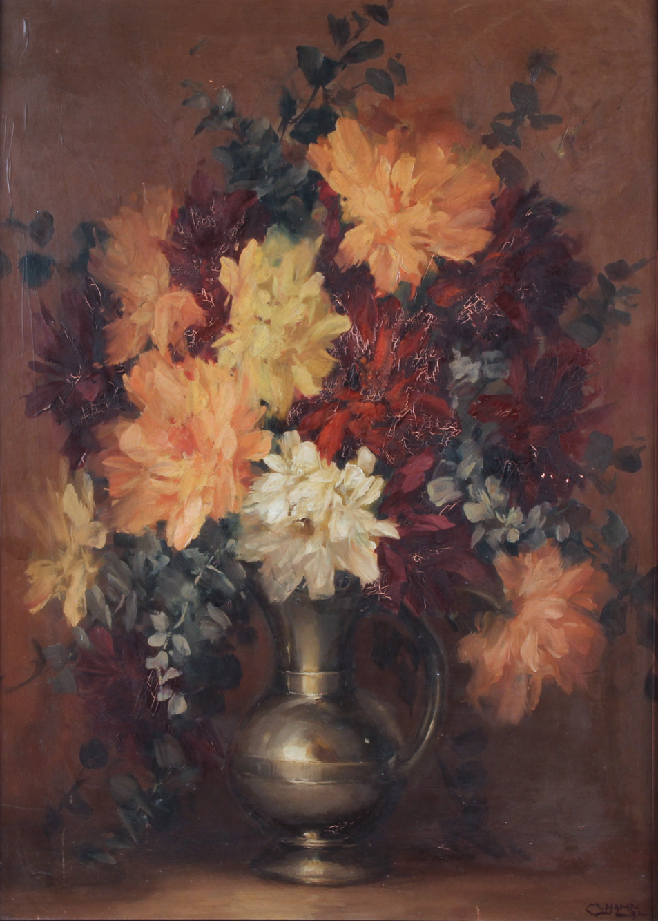 HAHN de VIDAL Margarita 'VASO CON FLORES'