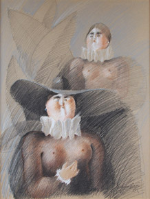 Lote 76: 'DOS MUJERES' 'DOS MUJERES'