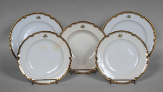 Lote 552: CONJUNTO DE PORCELANA INGLESA DE COPELAND PARA MESA. CONJUNTO DE PORCELANA INGLESA DE COPELAND PARA MESA.