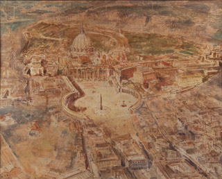 Lote 61: 'VISTA AEREA DEL VATICANO' 'VISTA AEREA DEL VATICANO'
