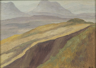 Lote 25: PETTORUTI, Emilio 'PAISAJE'