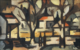 Lote 39: BUTLER, Horacio 'PAISAJE DEL TIGRE' 