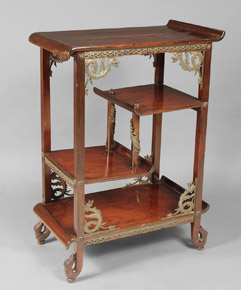 Lote 188: ANTIGUO MUEBLE CHINO ETAGERE SIGLO XIX. ANTIGUO MUEBLE CHINO ETAGERE SIGLO XIX.