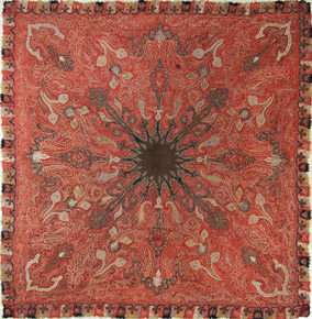 Lote 255: ANTIGUO TAPIZ DE CACHEMIRA DE LA INDIA. ANTIGUO TAPIZ DE CACHEMIRA DE LA INDIA.