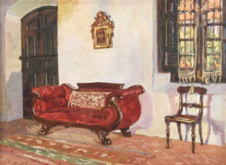Lote 35: MATTHIS, Leonie 'INTERIOR COLONIAL' 
