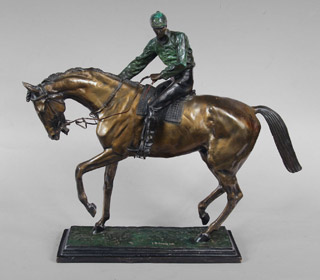Lote 461: 'RACE HORSE AND JOCKEY'  'RACE HORSE AND JOCKEY' 