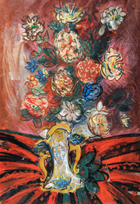Lote 82: COGORNO, Santiago  'VASO CON FLORES' 