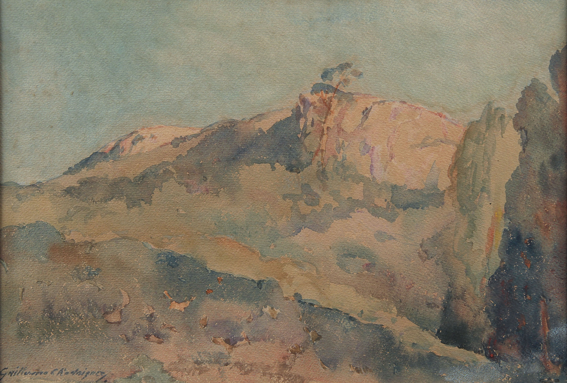 RODRIGUEZ, Guillermo C. 'PAISAJE MONTAÑOSO'