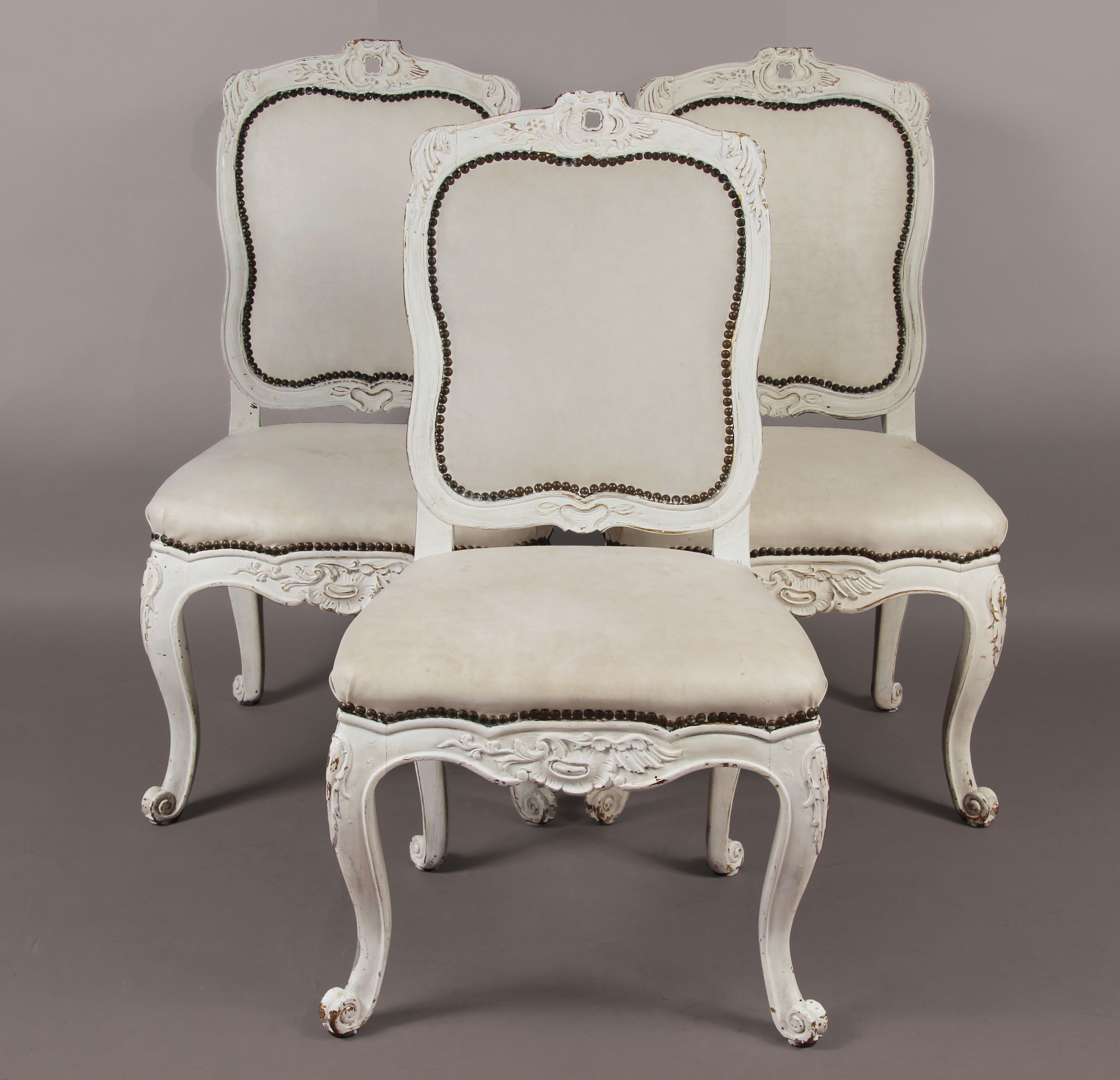  SEIS SILLAS DE ESTILO VENECIANO PARA COMEDOR. 