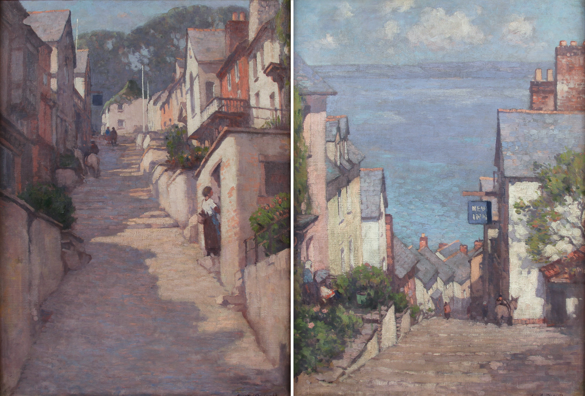 RUSSELL, Gyrth 'ESCENAS DE PUEBLO INGLES'