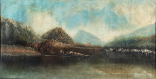 Lote 134: FRANCISCOVICH, Svetovar M.  'PAISAJE DEL SUR'
