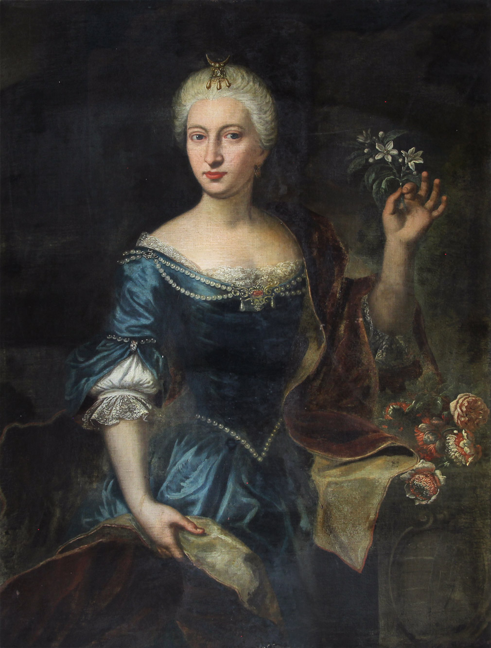  'RETRATO DE DAMA CON LIRIO' 