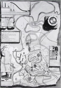 Lote 154: PIRANESI, Giovanni Battista 'TAVOLA TOPOGRAFICA DI ROMA' 