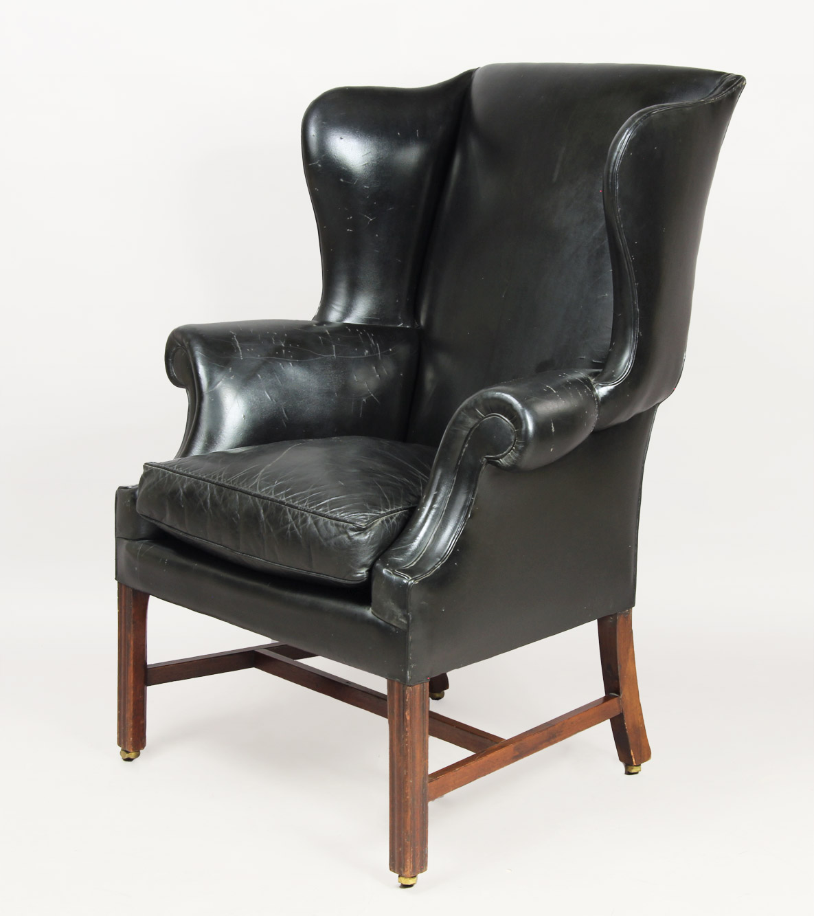  SILLON INGLES ESTILO CHIPPENDALE PARA ESCRITORIO. 