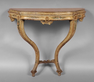 Lote 229: ANTIGUA CONSOLA VENECIANA DEL SIGLO XVIII.  ANTIGUA CONSOLA VENECIANA DEL SIGLO XVIII. 