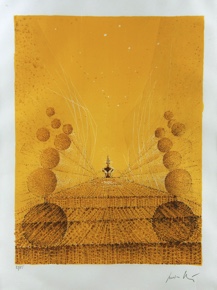 Lote 154: PEVERELLI, Cesare 'CHRYSALIDE JAUNE'