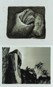 Lote 141: MOORE, Henry  'ANIMAL HEADS - SHIPWRECK I'