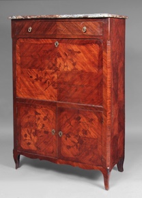 Lote 329: ANTIGUO SECRETAIRE FRANCES DE ESTILO LUIS XV.  ANTIGUO SECRETAIRE FRANCES DE ESTILO LUIS XV. 