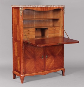 Lote 289: SECRETAIRE DE ESTILO FRANCES TRANSICION DE LA CASA JANSEN.  SECRETAIRE DE ESTILO FRANCES TRANSICION DE LA CASA JANSEN. 