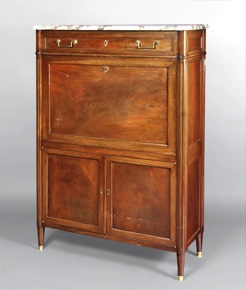 Lote 328: SECRETAIRE DE ESTILO FRANCES LUIS XVI.  SECRETAIRE DE ESTILO FRANCES LUIS XVI. 