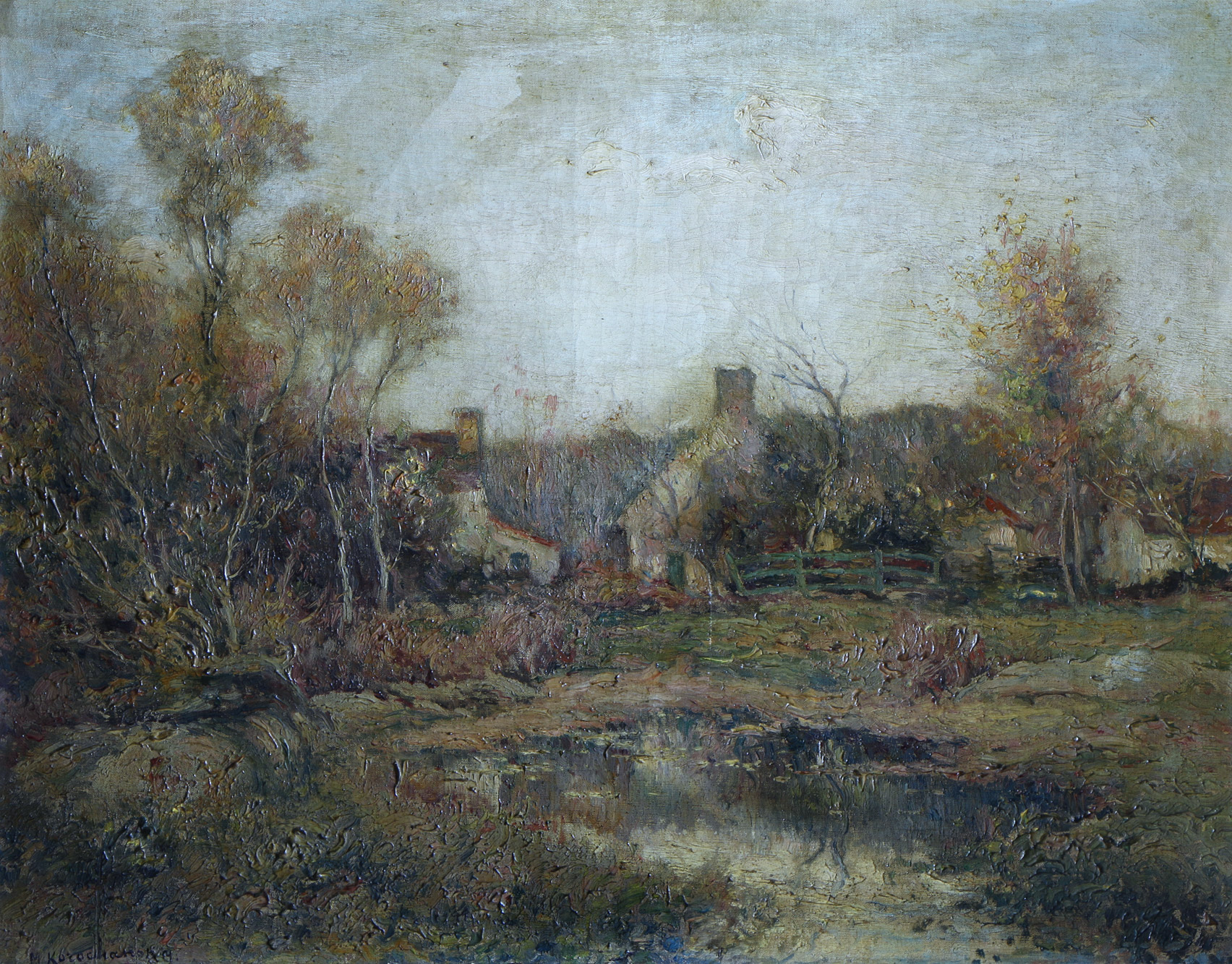 KOROCHANSKY, Michel 'PAISAJE RURAL' 
