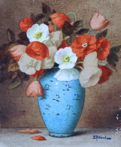 Lote 65: FILLIARD, Ernest  'VASO PERSA CON ANEMONAS' 