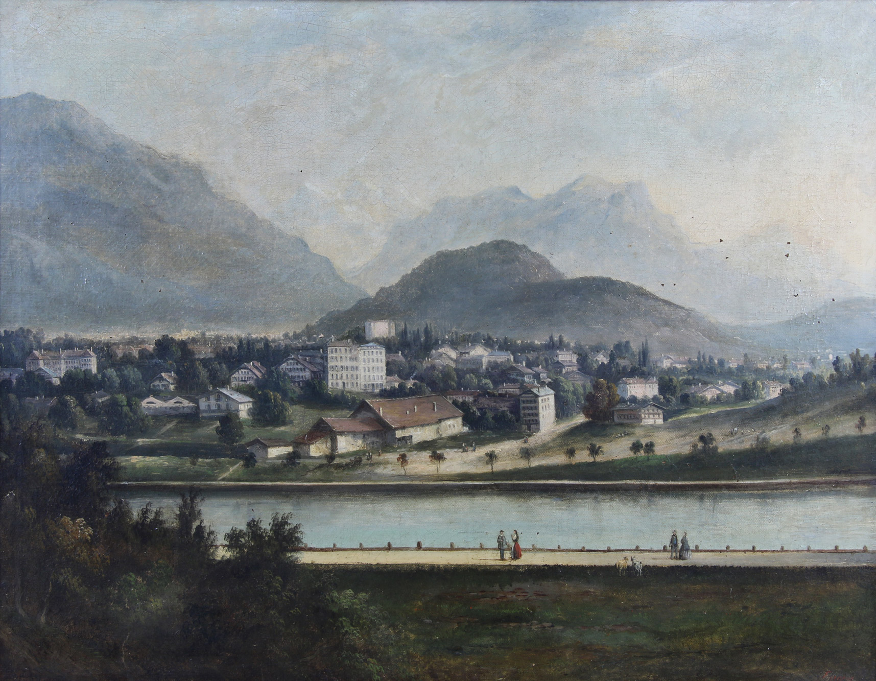  'PAISAJE CON CANAL' 