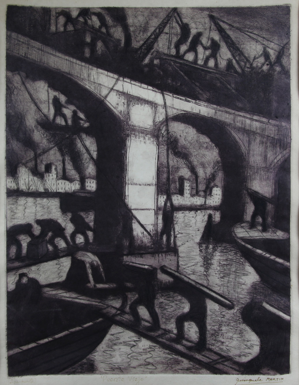 QUINQUELA MARTIN, Benito 'PUENTE VIEJO' 