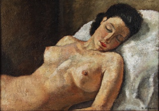 Lote 185: PRINET, René Xavier François 'DESNUDO FEMENINO' 